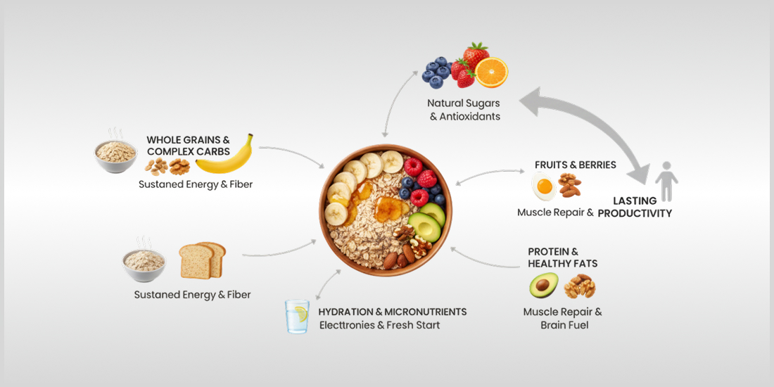 Foods That Prepare Your Body for Work or Study
